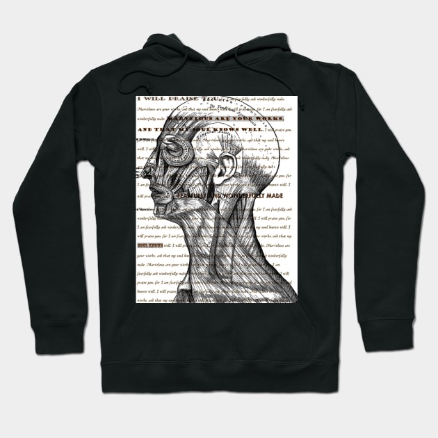 Fearfully And Wonderfully Made-Art Prints-Mugs,Cases,Duvets,T Shirts,Stickers,etc Hoodie by born30